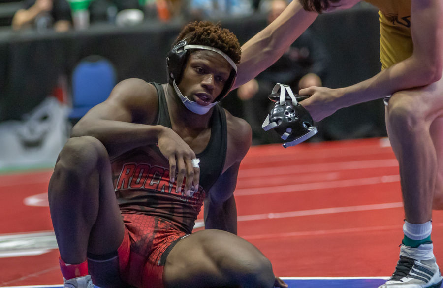Rockdale County’s Anderson stunned in 170-pound finals at wrestling state tradtionals